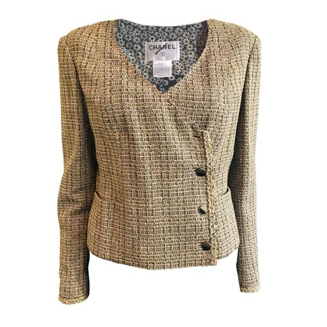 chanel teddy jacket|chanel cotton tweed jacket.